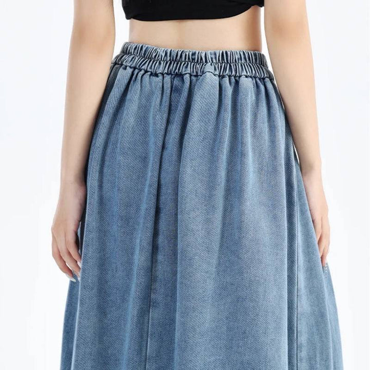 Camilla Denim Skirt - Saint Drako