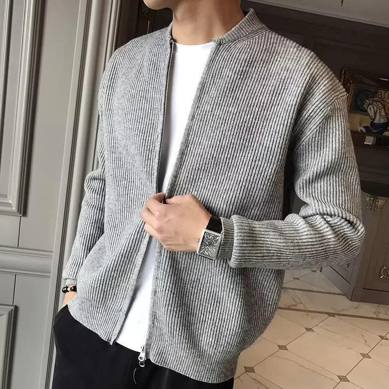 Porto Knit Zip Cardigan