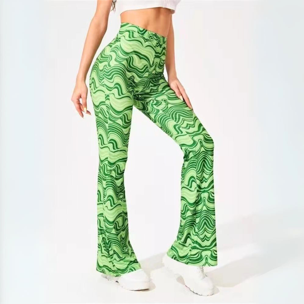 Bold Psychedelic Flare Pants