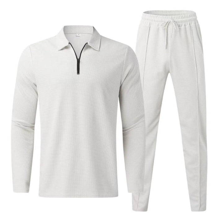 Lucera Waffle Two-Piece Set - Saint Drako