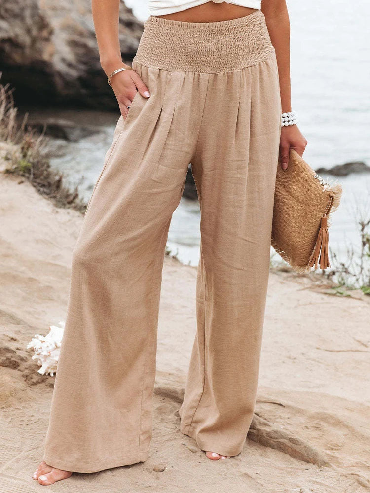 Midsummer High-Waisted Pants