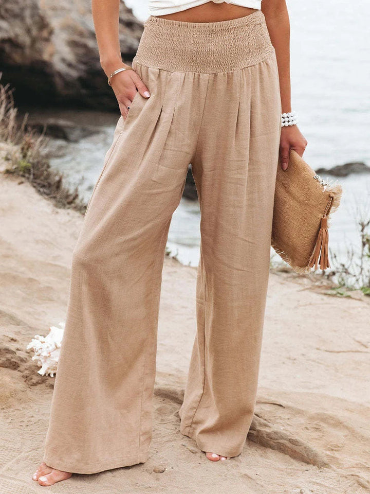 Midsummer High-Waisted Pants - Saint Drako