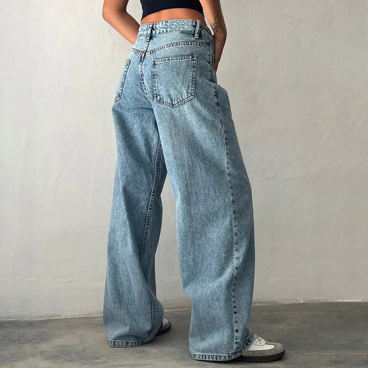 Rivoli Wide-Leg Jeans - Saint Drako