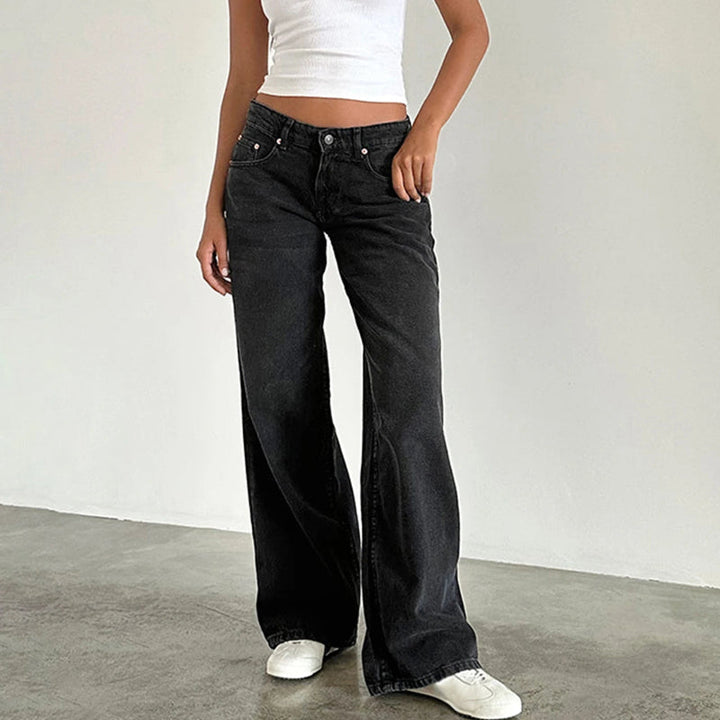 Rivoli Wide-Leg Jeans - Saint Drako