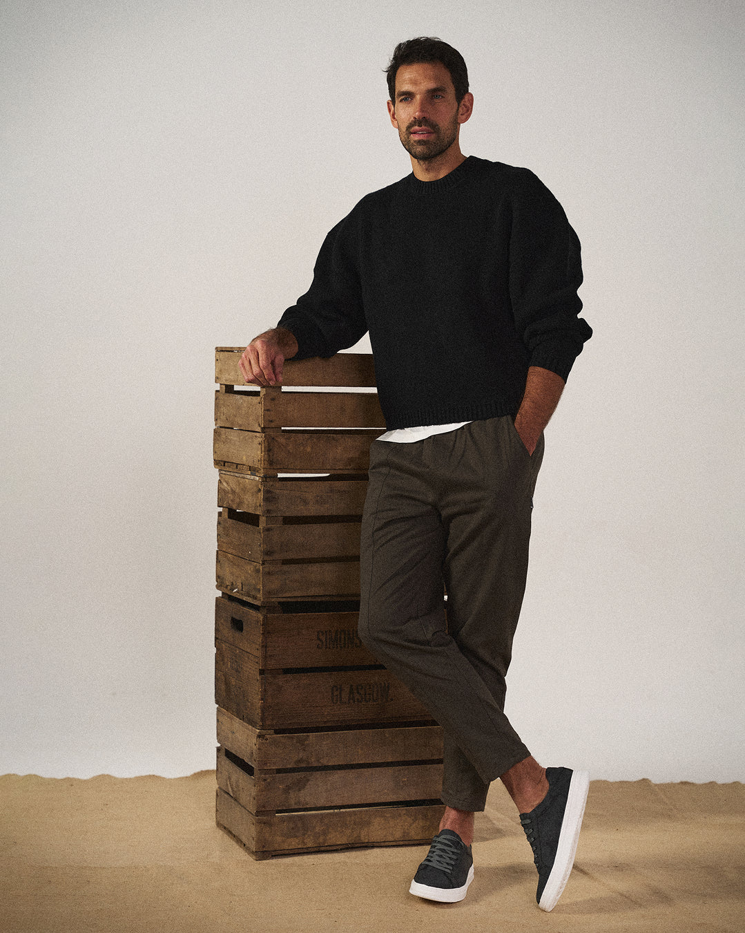 Porto Leather Sneakers