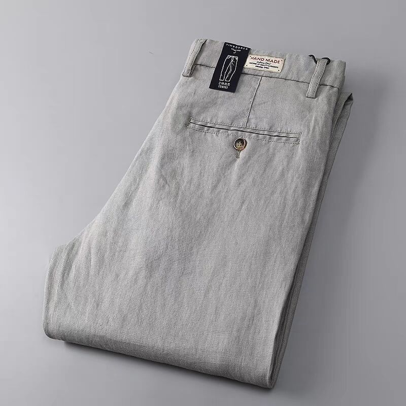 Rivelin Linen Trousers - Saint Drako