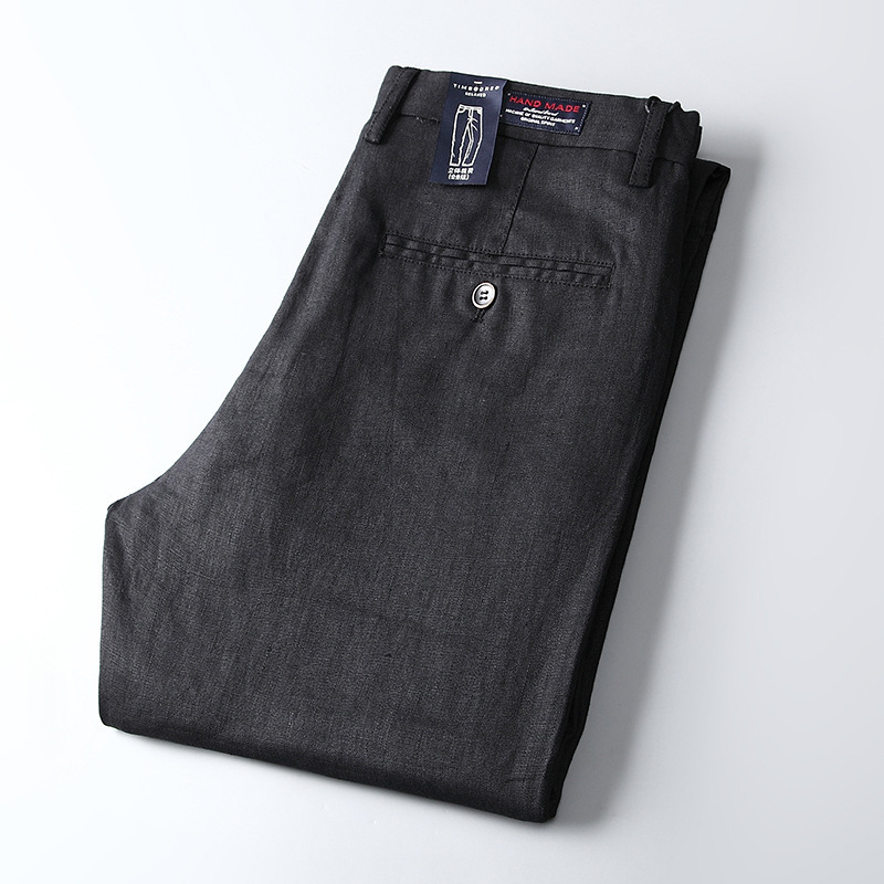 Rivelin Linen Trousers - Saint Drako