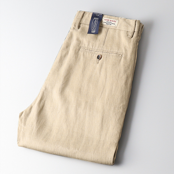 Rivelin Linen Trousers - Saint Drako
