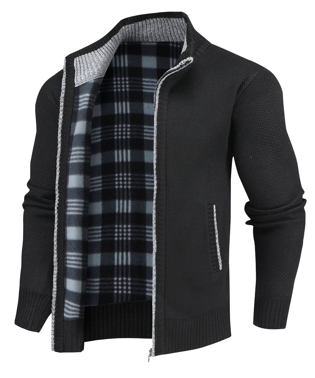 Ridgeway Flannel Lined Sweater (5 Designs) - Saint Drako