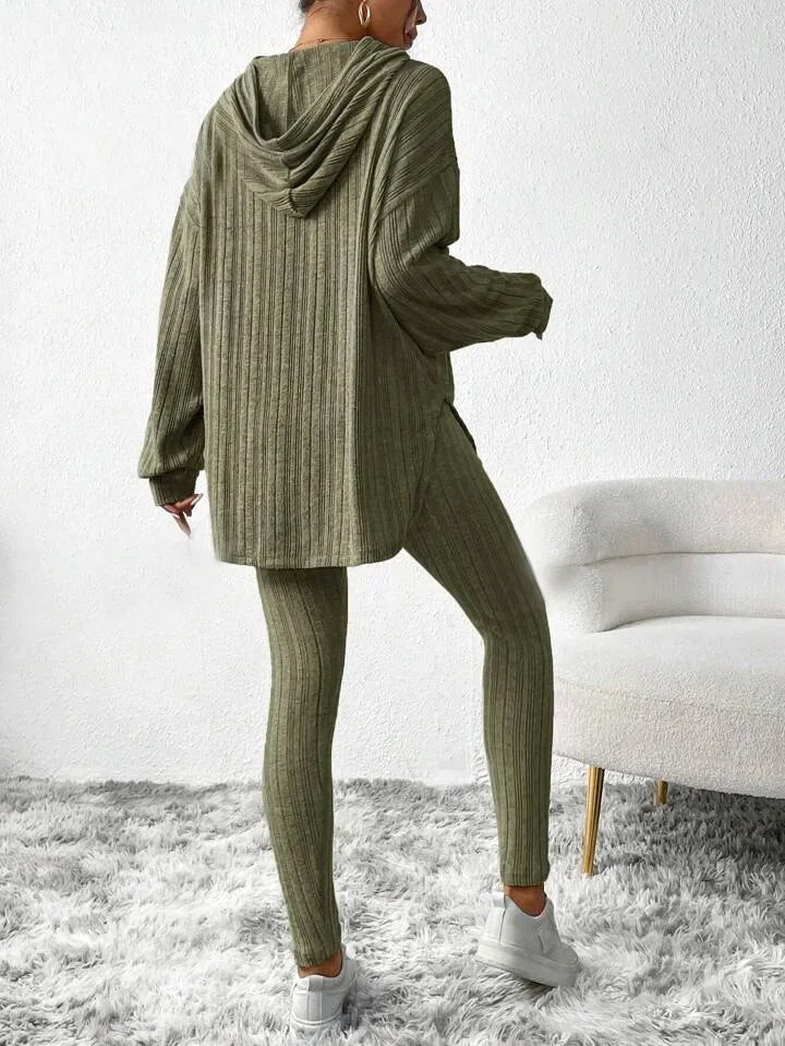 Savira Ribbed Knit Set