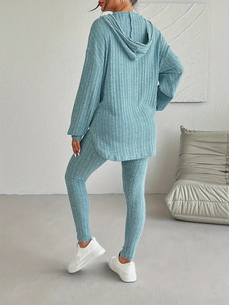Savira Ribbed Knit Set