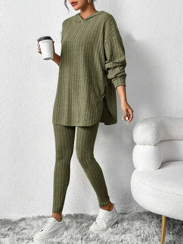 Savira Ribbed Knit Set