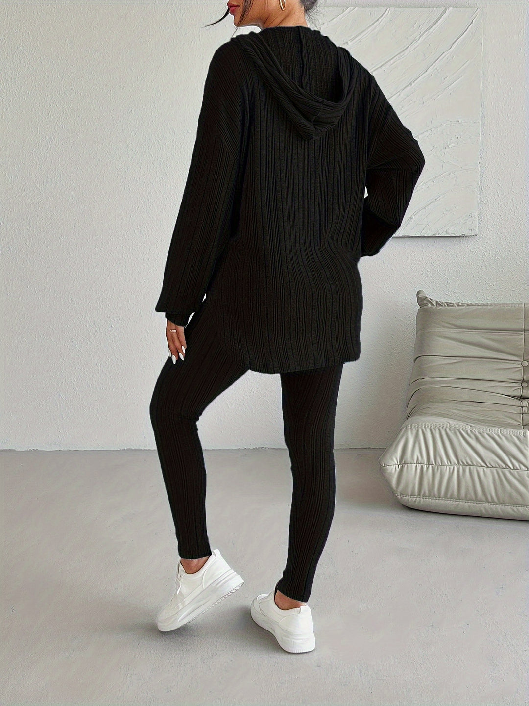 Savira Ribbed Knit Set