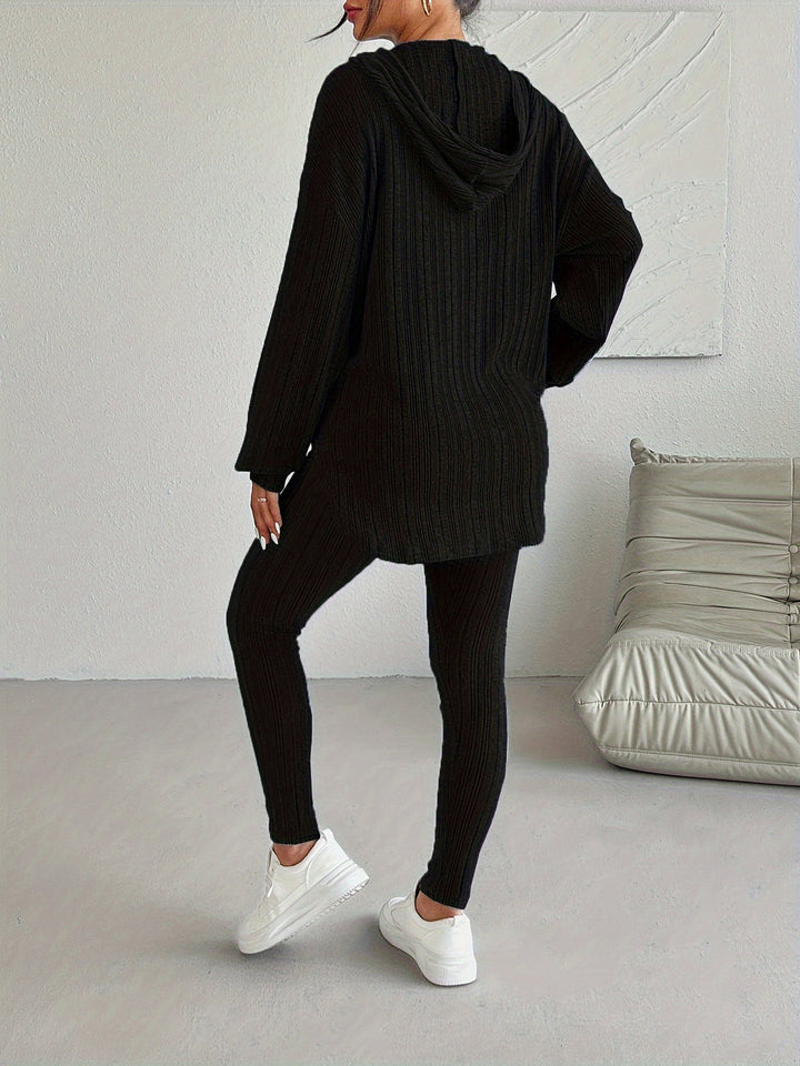 Savira Ribbed Knit Set
