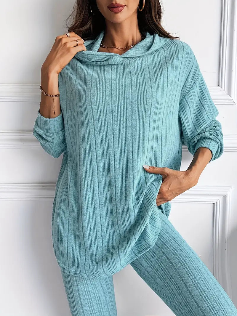 Savira Ribbed Knit Set