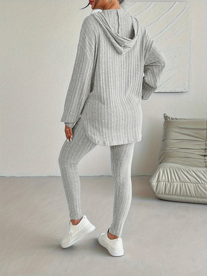 Savira Ribbed Knit Set