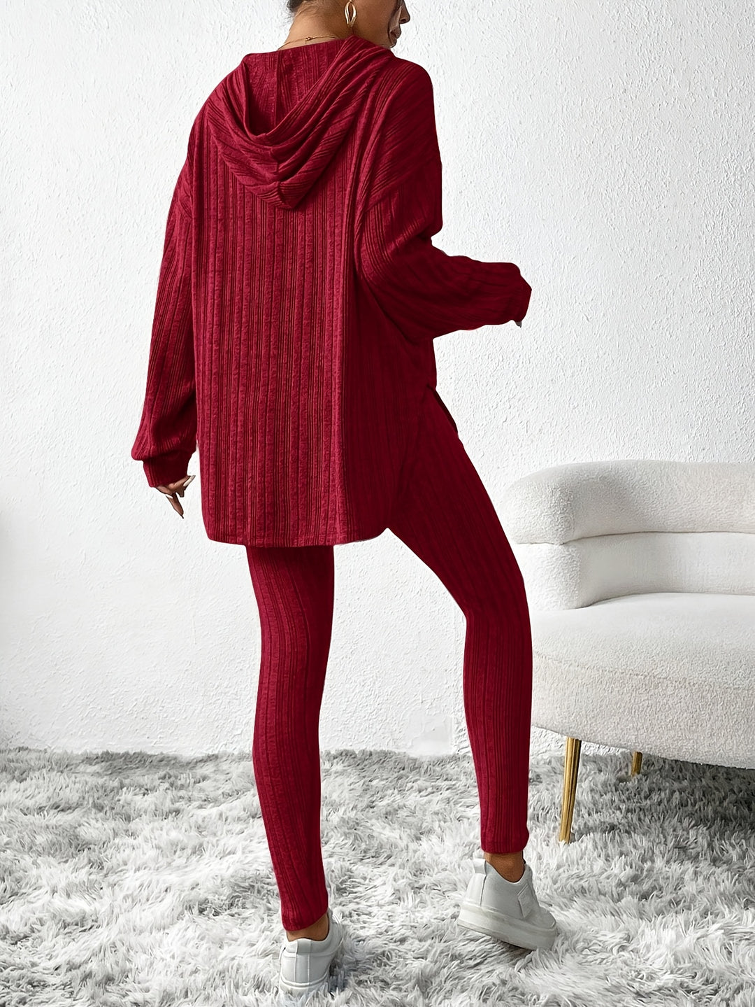 Savira Ribbed Knit Set