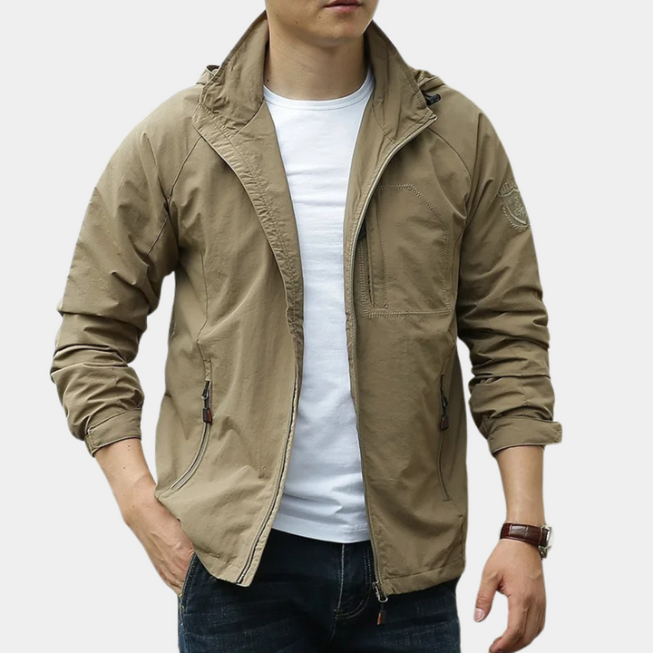 Orion Men’s Casual Zip Jacket - Saint Drako