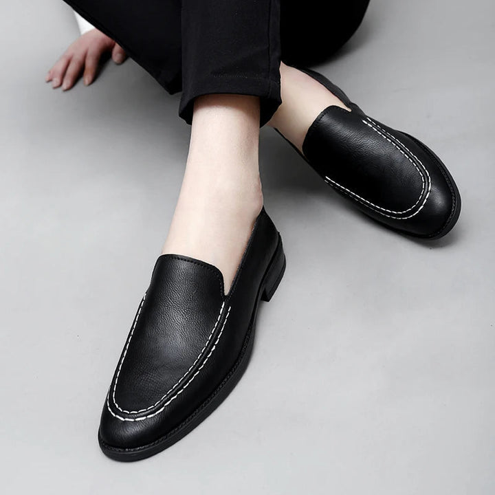 Armond Leather Loafers - Saint Drako