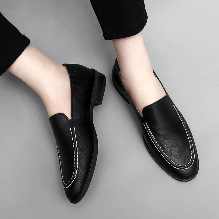 Armond Leather Loafers - Saint Drako
