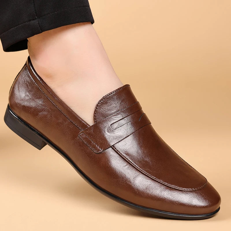 Verona Leather Loafers