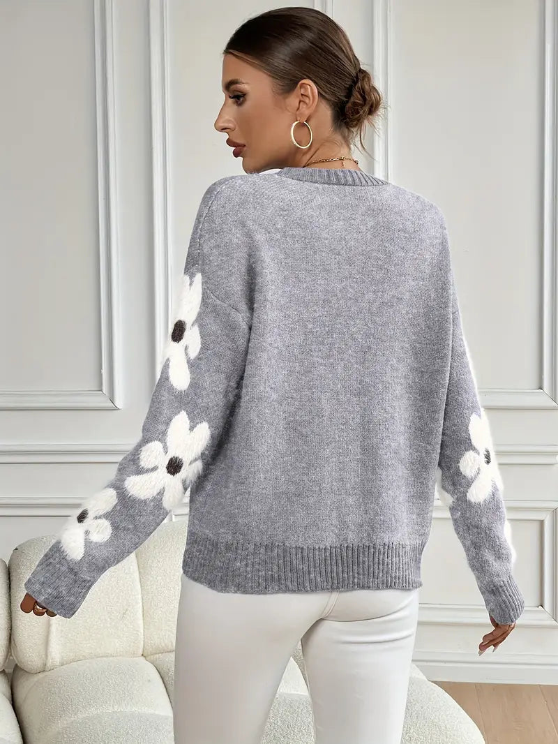 Eloria Daisy Knit Sweater