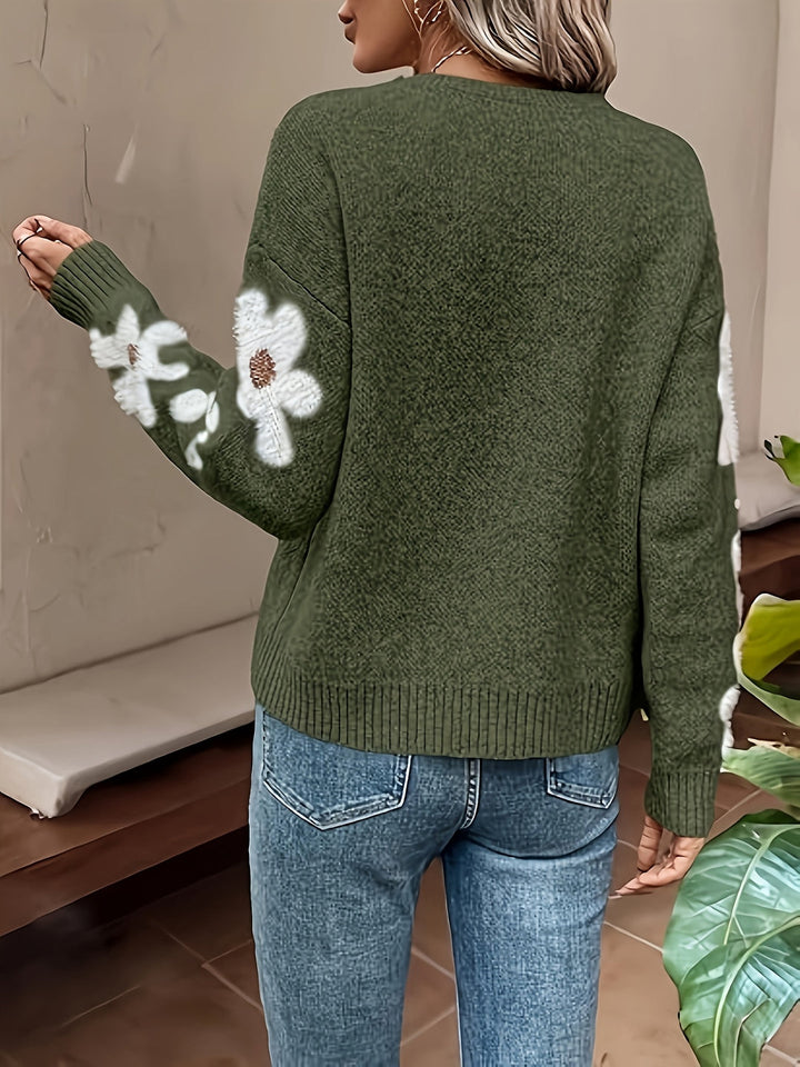 Eloria Daisy Knit Sweater