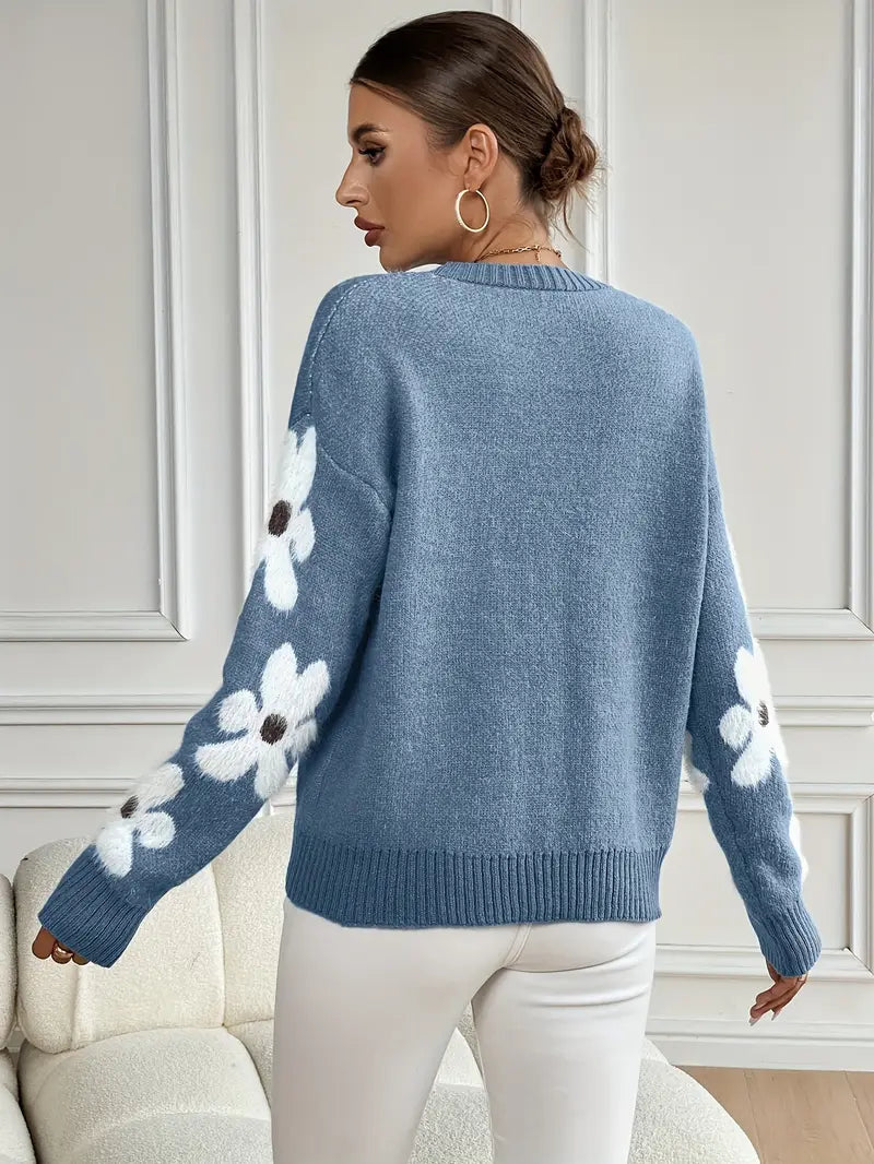 Eloria Daisy Knit Sweater