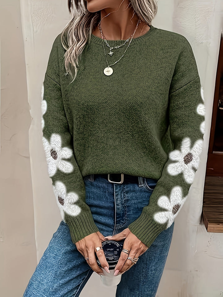 Eloria Daisy Knit Sweater