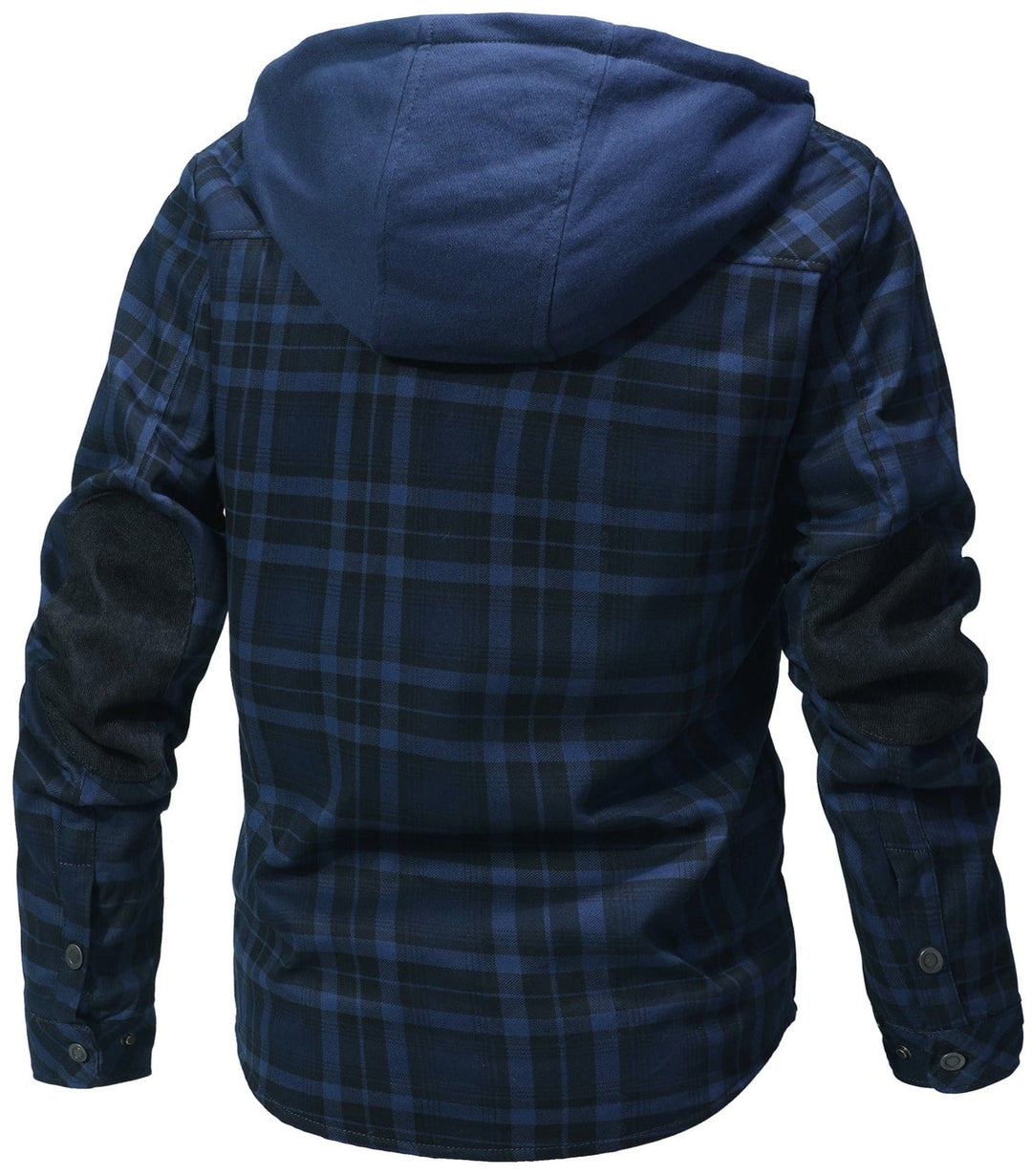 Highlander Hooded Flannel Jacket (9 Designs) - Saint Drako