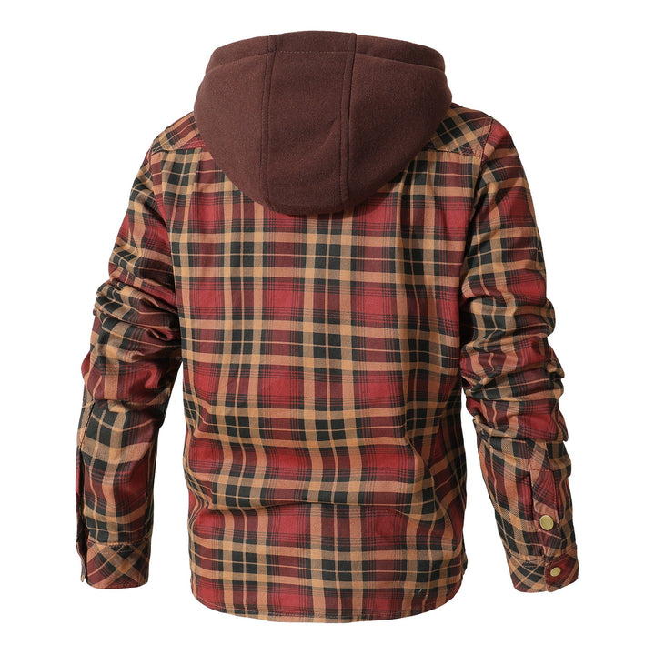 TrailGuard Hooded Flannel Jacket (4 Designs) - Saint Drako