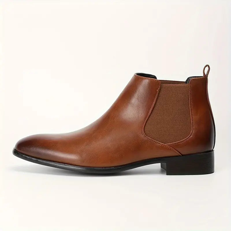 Marston Leather Chelsea Boots - Saint Drako