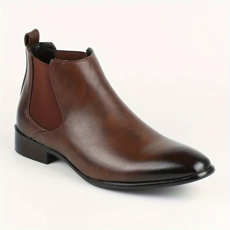 Marston Leather Chelsea Boots - Saint Drako