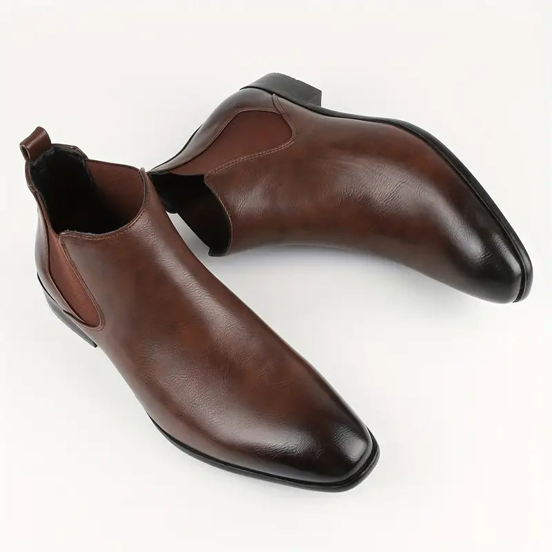 Marston Leather Chelsea Boots - Saint Drako
