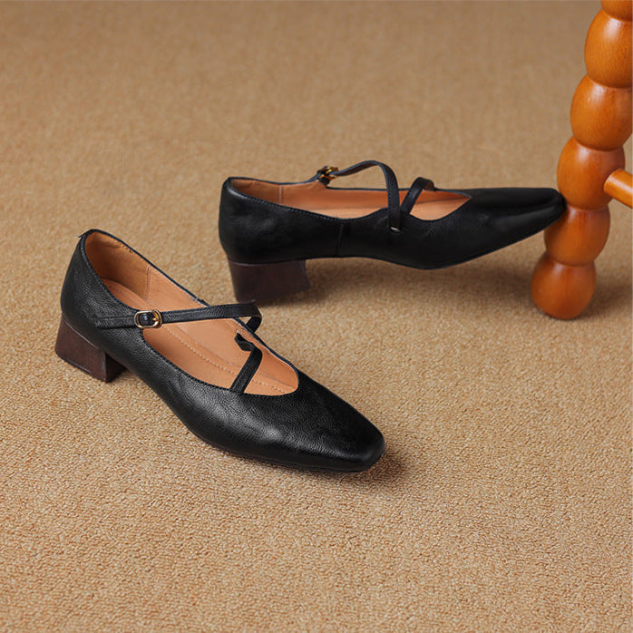 Savelle Genuine Leather Heels
