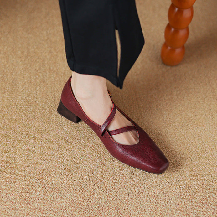 Savelle Genuine Leather Heels