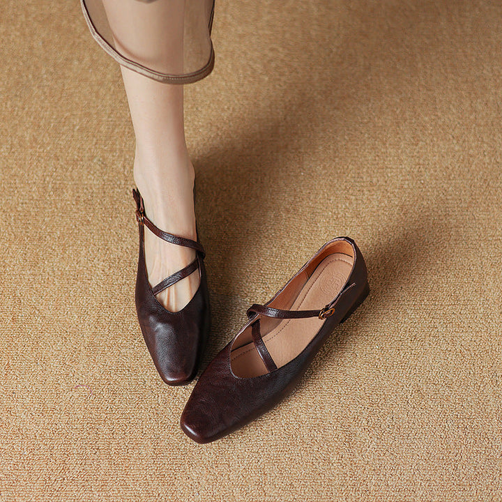 Savelle Genuine Leather Heels