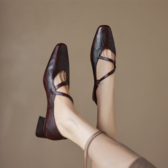 Savelle Genuine Leather Heels