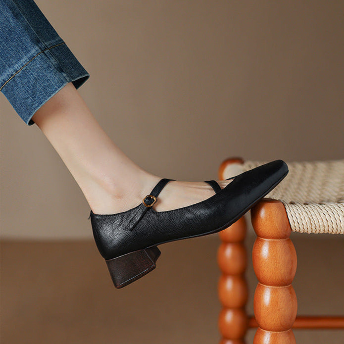 Savelle Genuine Leather Heels