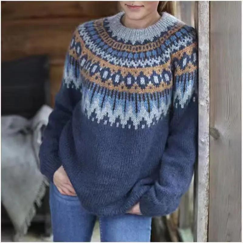 Nordvik Fair Isle Crewneck Jumper