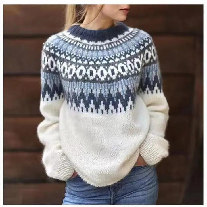 Nordvik Fair Isle Crewneck Jumper