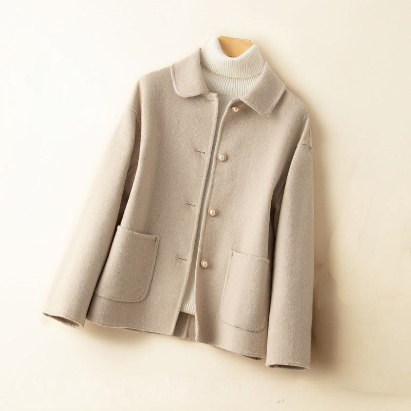 Lorent Cashmere Button Jacket