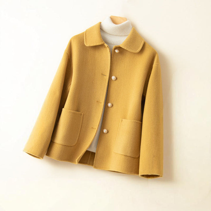 Lorent Cashmere Button Jacket