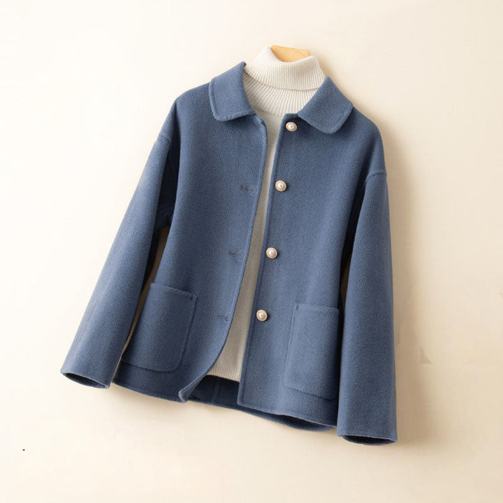 Lorent Cashmere Button Jacket