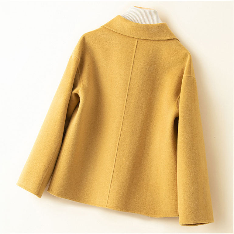 Lorent Cashmere Button Jacket