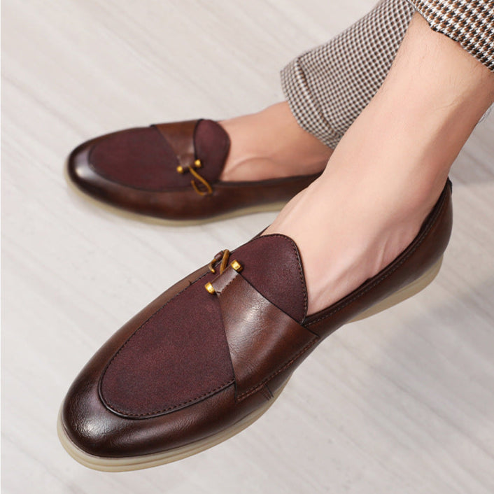 Darven Leather Dress Shoes - Saint Drako