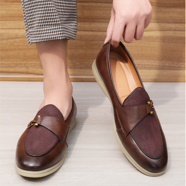 Darven Leather Dress Shoes - Saint Drako