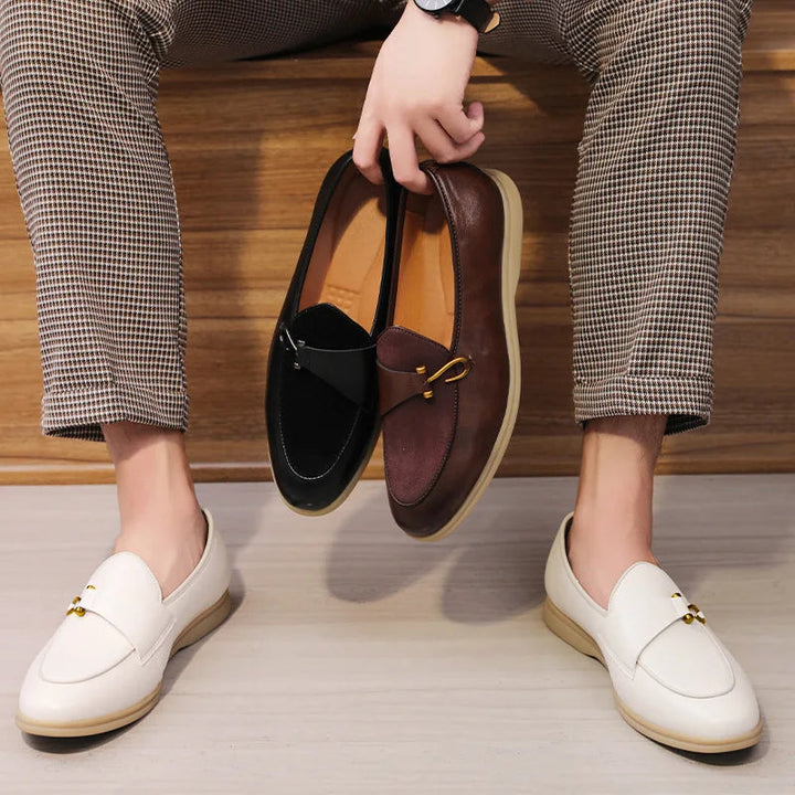 Darven Leather Dress Shoes - Saint Drako
