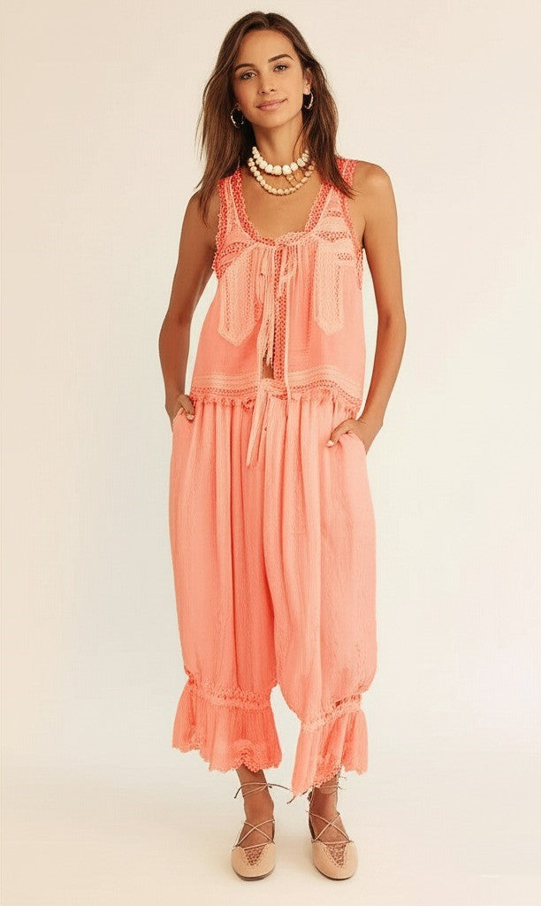 Lunetta Lace Two Piece Set