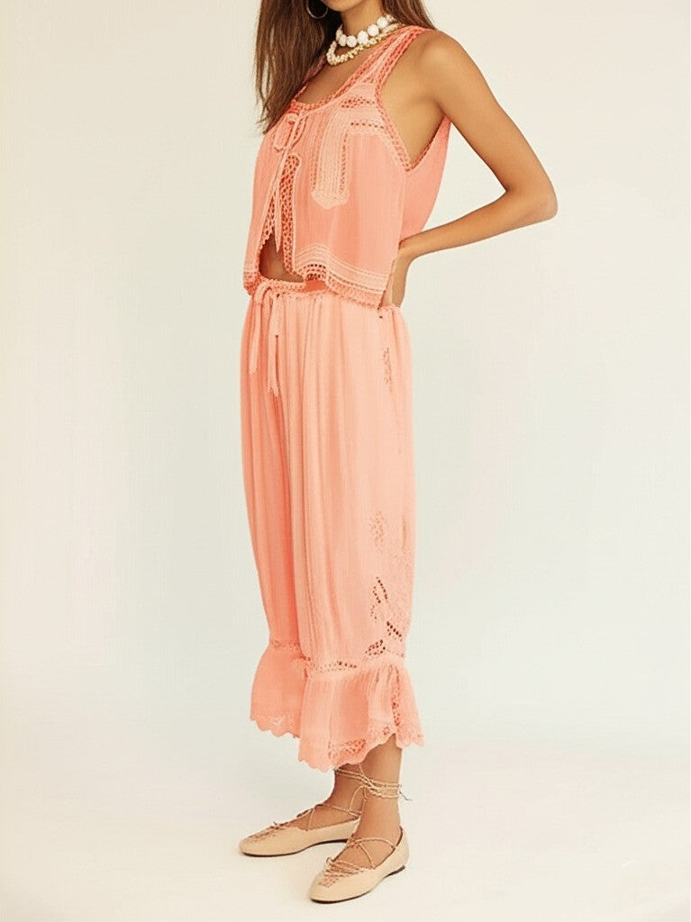 Lunetta Lace Two Piece Set